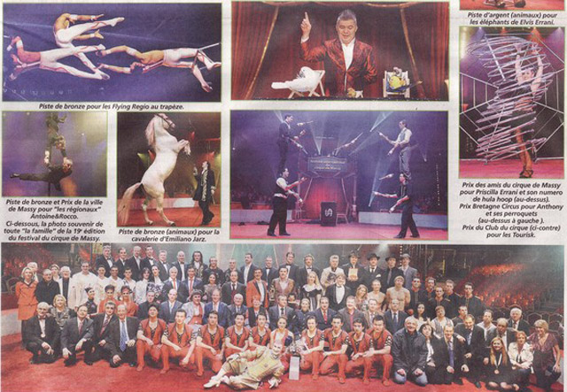 Essonne: retour en images sur le 19 Festival International du Cirque de Massy dans Le Républicain