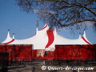 Gironde: le Cirque Arlette Gruss sur la place des Quinconces à Bordeaux en images