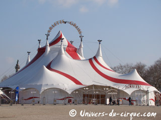 Gironde: le Cirque Arlette Gruss sur la place des Quinconces à Bordeaux en images