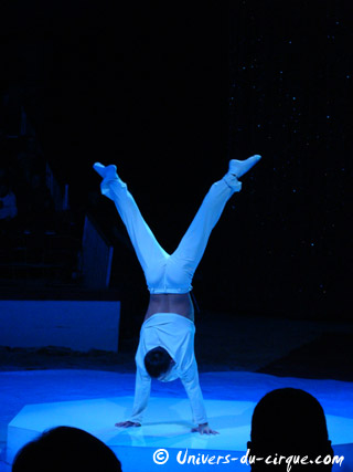 Yurie Basiul au programme du spectacle 2011 du Cirque Pinder