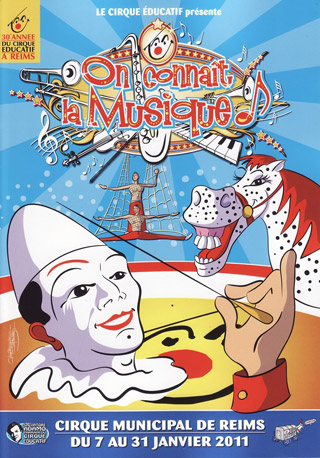 Marne: le programme souvenir 2011 du Cirque Educatif de Reims