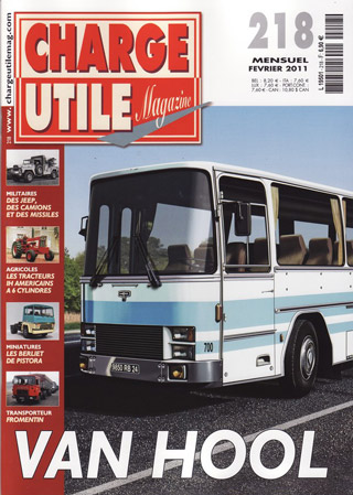 Presse: parution de Charge Utile Magazine de février 2011