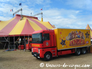 Le Cirque Pinder reprend la route pour sa tournée 2011 à travers la France