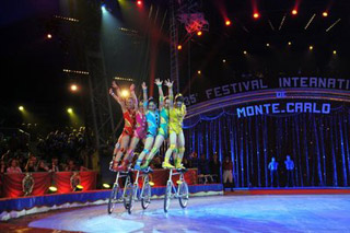 Monaco: le sport fait son cirque au 35 Festival International du Cirque de Monte-Carlo