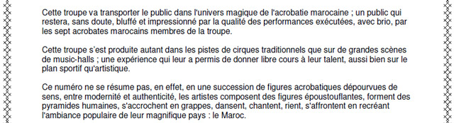 Yvelines: la Troupe Salah Dzouzi au programme du 10 Festival du Cirque des Mureaux