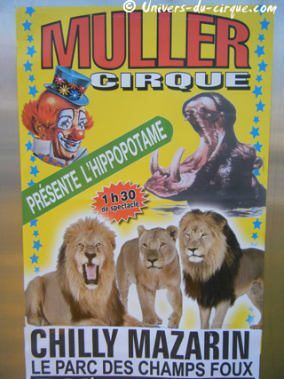 Essonne: le Cirque Muller à Chilly-Mazarin du 05 au 13 février 2011