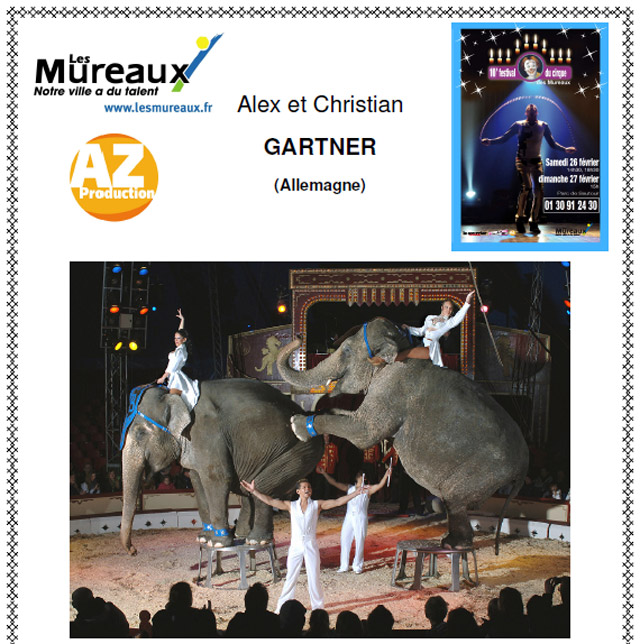 Yvelines: Alex et Christian Gartner au programme du 10 Festival du Cirque des Mureaux