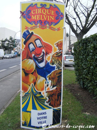 Essonne: le Cirque Melvin à Morangis du 12 au 16 février 2011