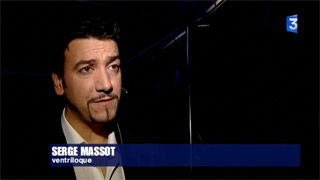 Gironde: Serge Massot sous le chapiteau Arlette Gruss sur France 3 Bordeaux