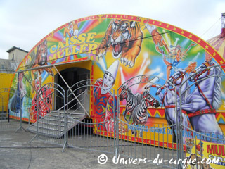 Essonne: derniers jours du Cirque Muller à Chilly-Mazarin