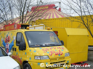 Essonne: derniers jours du Cirque Muller à Chilly-Mazarin