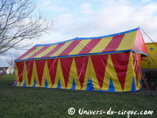 Essonne: derniers jours du Cirque Muller à Chilly-Mazarin