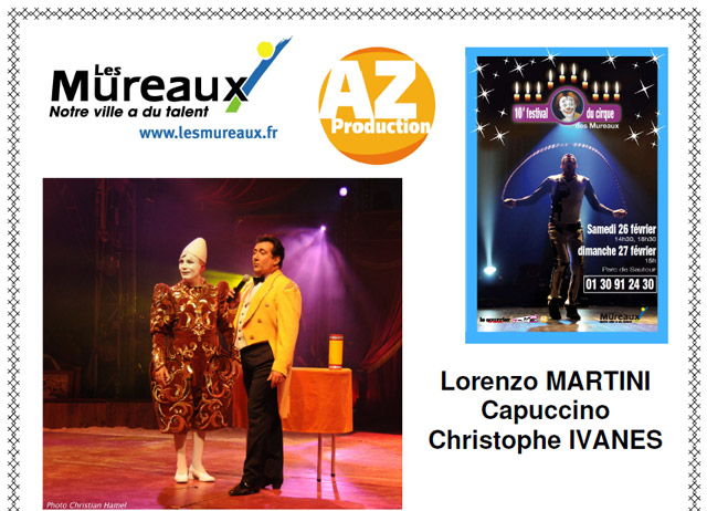 Yvelines: les clowns du 10 Festival du Cirque des Mureaux