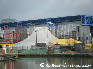 Paris: les représentations du Centre National des Arts du Cirque se poursuivent au Parc de la Villette jusqu'au 13 février 2011