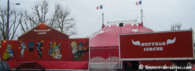 Maine-et-Loire: le Buffalo Circus à Doué-la-Fontaine les 15 et 16 février 2011