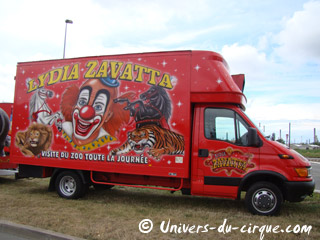 Pas-de-Calais: le Cirque de Lydia Zavatta à Boulogne jusqu'au 23 février 2011