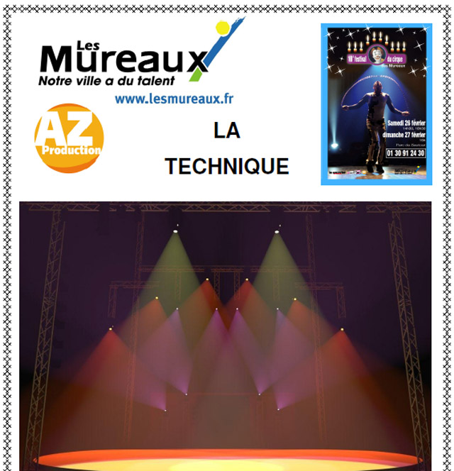 Yvelines: la technique du 10 Festival du Cirque des Mureaux