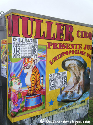 Ile-de-France: les cirques familiaux s'affichent dans l'Essonne