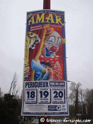 Dordogne: succès pour le Cirque Amar à Périgueux