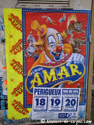 Dordogne: succès pour le Cirque Amar à Périgueux