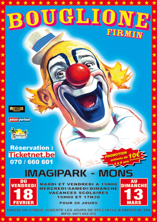 Belgique: première étape pour le Cirque Firmin Bouglione à Mons