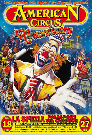 Italie: l'American Circus Togni à La Spezia jusqu'au 27 février 2011