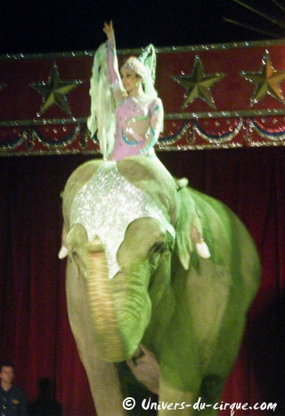 Italie: l'American Circus Togni à La Spezia jusqu'au 27 février 2011