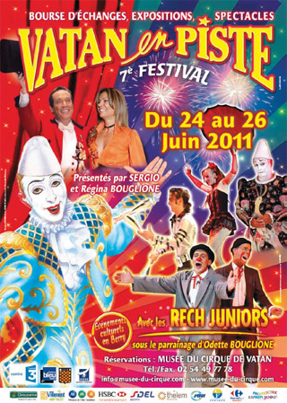 Indre: le 7° Festival Vatan en Piste du 24 au 26 juin 2011