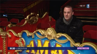 Haute-Vienne: le Cirque Amar à Limoges sur France 3 Limousin