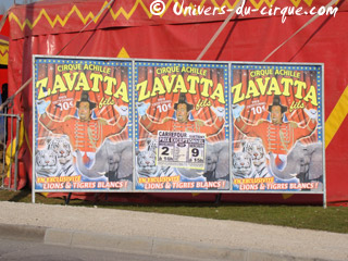 Côte-d'Or: le Cirque Zavatta Fils à Quetigny du 02 au 09 mars 2011