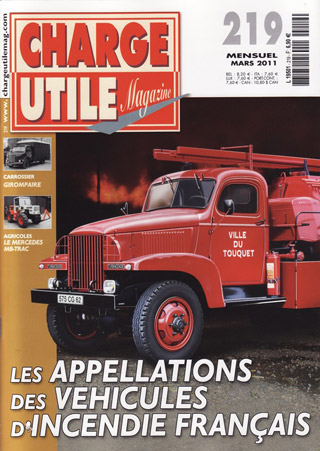 Presse: le mensuel Charge Utile Magazine de mars 2011 est toujours disponible
