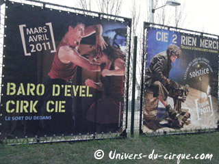 Les principaux spectacles de cirque en région parisienne en mars 2011