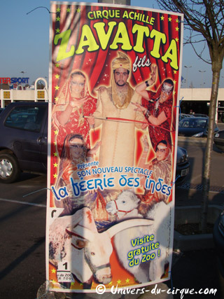 Les nouvelles affiches du Cirque Zavatta Fils
