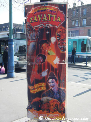Seine-Saint-Denis: le Cirque Lydia Zavatta à Saint Denis jusqu'au 13 mars 2011