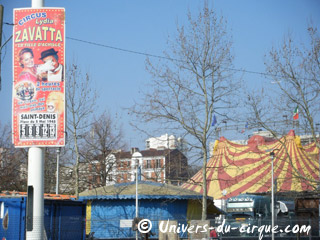 Seine-Saint-Denis: le Cirque Lydia Zavatta à Saint Denis jusqu'au 13 mars 2011