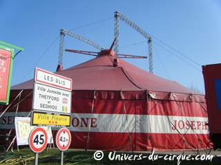 Essonne: le Cirque Joseph Bouglione aux Ulis jusqu'au 20 mars 2011