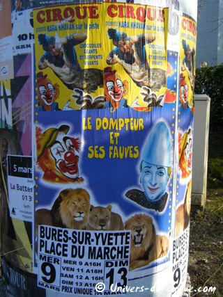 Essonne: cirque à Bures-sur-Yvette du 09 au 13 mars 2011