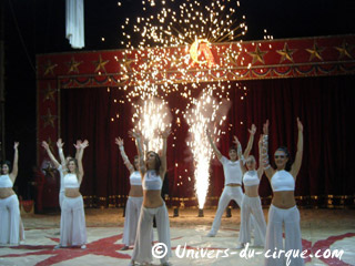 Italie: fin de la tournée hivernale 2010-2011 de l'American Circus Togni
