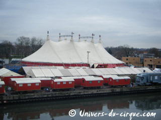 Italie: fin de la tournée hivernale 2010-2011 de l'American Circus Togni