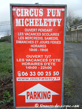 Loire-Atlantique: stages et Circus Fun à l'Ecole du Cirque Micheletty de Saint Nazaire - Trignac