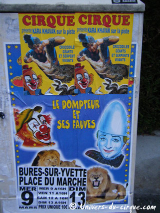 Essonne: derniers jours du Cirque à l'Ancienne à Bures-sur-Yvette