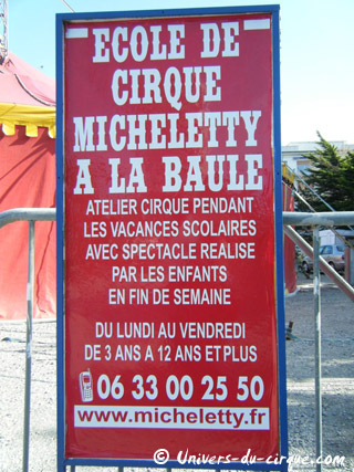 Pays de la Loire: l'Ecole de Cirque Micheletty solidement implantée en Loire-Atlantique