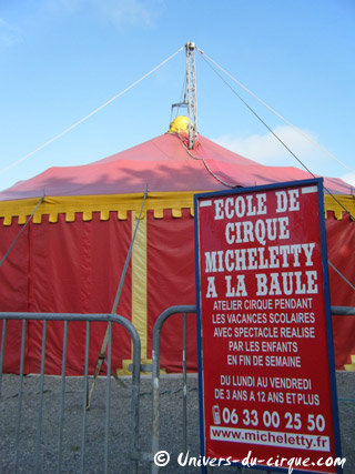 Pays de la Loire: l'Ecole de Cirque Micheletty solidement implantée en Loire-Atlantique