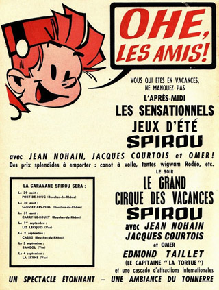 Spirou et le cirque: une longue histoire d'amour