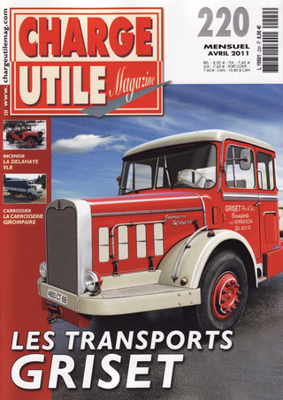 Parution de Charge Utile Magazine du mois d'avril 2011