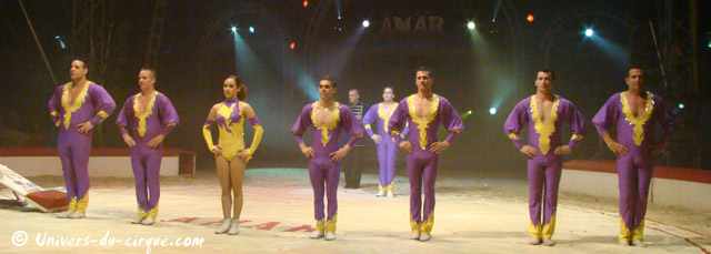 Cuba à l'honneur sur les pistes des grands cirques français: le Cirque Amar (1/4)