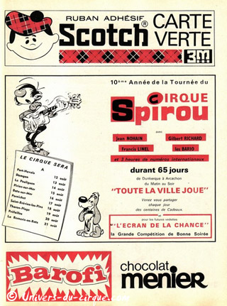 Rétrospective: les cirques publicitaires de Gilbert Richard
