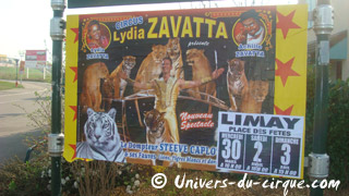 Yvelines: le Cirque Lydia Zavatta à Limay du 30 mars au 03 avril 2011