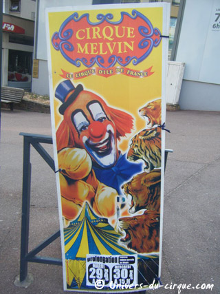 Hauts-de-Seine: prolongation du Cirque Melvin à Bagneux jusqu'au 30 mars 2011
