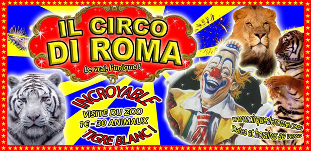 Ain: le Cirque de Rome à Belley les 29 et 30 mars 2011